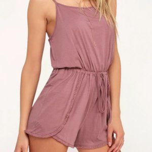 Purple Lulus cover up / romper